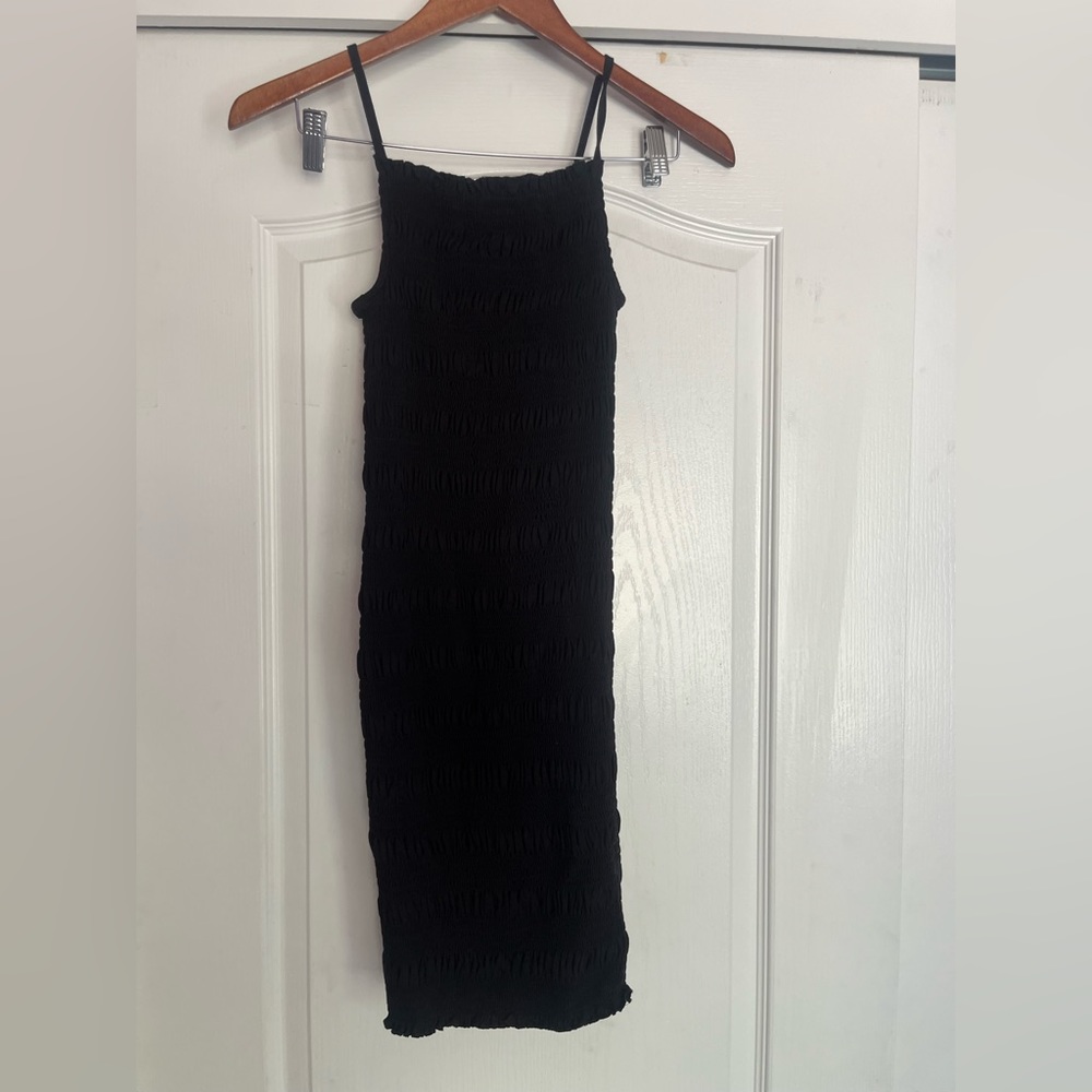 H&M black summer dress size-xs